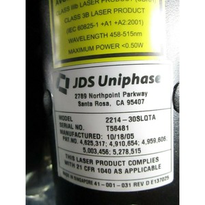 Tête laser JDSU 2214-30SLQT avec Spectra - Équipement et pièces semi-conducteurs d'occasion fiables à l'échelle mondiale - Product Image 6