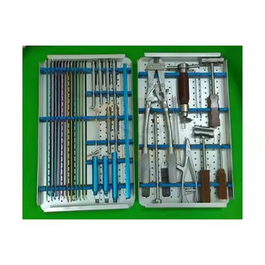 Nouvel ensemble d'onglets orthopédiques élastiques manuels, instruments médicaux, kit chirurgical vétérinaire de qualité supérieure, fixation intramédullaire osseuse - Product Image 1
