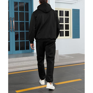 เสื้อผ้าสตรีทแวร์พิมพ์ลายแบบดิสเทรสสไตล์คัสตอม - ชุดเสื้อคลุมโอเวอร์ไซส์ผ้าฝ้ายรุ่น "Vortex" - Product Image 4