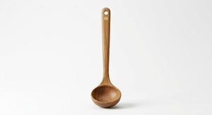 Wholesale Eco-Friendly Solid Wood Soup Ladle Custom Logo Long Handle Wooden Kitchen <b>Cooking</b> Spoon Utensil - Product Image 6