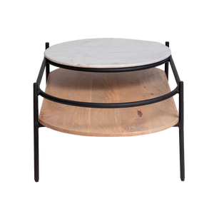 Mesa de centro Vandana Aston Neo de madera de mango - Product Image 5