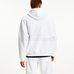 เสื้อฮู้ดผ้าฟลีซสีพื้นลำลองสำหรับฤดูหนาวรุ่นใหม่ล่าสุด คุณภาพสูง แห้งเร็ว ระบายอากาศได้ดี ผลิตจากผ้าฝ้าย ขายส่งสำหรับผู้ชาย ราคาสมเหตุสมผล - Product Image 2