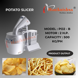 Hari Krishna Industrial Multi-Functional Potato Chips Slicer/<b>Shredder</b> Adjustable Cutting Thickness for Fruit <b>Vegetable</b> - Product Image 2
