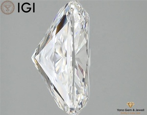 เพชรทรงคุชชั่นสี E ความสะอาด VS2 พร้อมใบรับรอง IGI เพชร CVD ผลิตในห้องปฏิบัติการ น้ำหนัก 4.02 กะรัต เหมาะสำหรับแหวนสั่งทำพิเศษ - Product Image 4