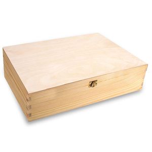 Artisan Crafted Wooden <b>Treasure</b> <b>Box</b> Wooden Storage <b>Box</b> 10-20 L Capacity Natural Finish For Jewelry Organizers Rustic Design - Product Image 2