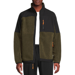 Custom Design Sherpa Polar Fleece Men's <b>Jackets</b> Street Wear Outdoor New Fashion High Manufacturers Fleece Sherpa <b>Jacket</b> For Men - Product Image 3