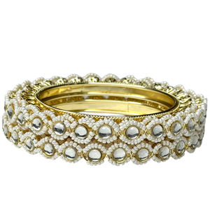 Nouveau design – Bracelets épais plaqués or, multicolores, tendance, pour mariages et fêtes – Prix de gros premium mondial - Product Image 1