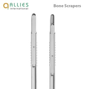 Raspador de Implantes Dentales de Acero Inoxidable de Doble Extremo de Calidad Premium, Raspador Manual de Hueso - Product Image 6