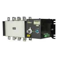 Commutateur de transfert automatique à double alimentation Kinee ATS 2P 3P 4P AC 220V 63A 100A 125A 250 inverseurs onduleur