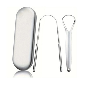 Herramienta de raspado de lengua de cobre con diseño equilibrado, diseñada para un uso cómodo, cuidado del aliento fresco y hábito de limpieza dental diaria - Product Image 5