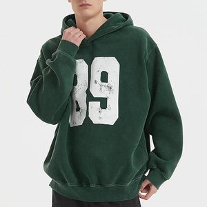 Ribbed Hem Cuffs High Quality Blank Hoodie Supplier Bulk Wholesale OEM ODM Custom Printing - Product Image 3