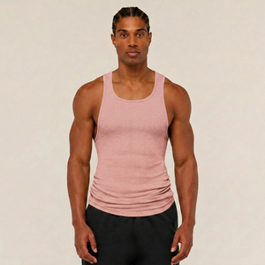 Débardeur de sport pour homme avec mouvement flexible et matière douce pour les séances d'entraînement quotidiennes, débardeur de gym respirant pour homme - Product Image 4
