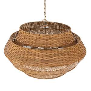 Direct Factory Price Bamboo Rattan Pendant Lamp Eco Friendly Ceiling <b>Light</b> OEM ODM Available - Product Image 5