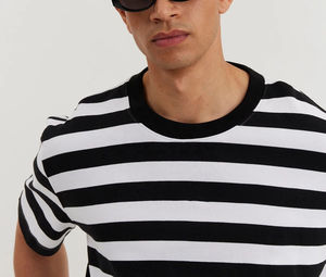 T-shirts de haute qualité 100% coton, impression personnalisée, 230 grammes, col rond, épaules tombantes, style ample, surdimensionnés pour hommes - Product Image 4