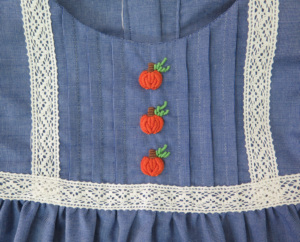 Vestido de Algodón para Niña, con Mangas con Volantes, Adorno de Encaje, Bordado Floral, Vestidos Casuales de Boutique para Niña, para Pascua y Verano - Product Image 2