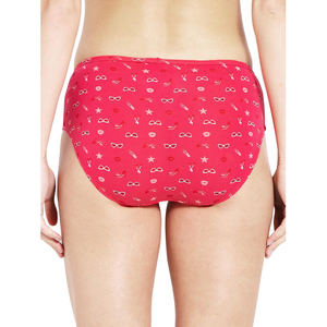 Ropa Interior Femenina Premium, Bragas de Algodón Cómodas a Rayas de Cintura Alta, Lencería sin Costuras de Cintura Media, Bragas Transpirables para Mujer - Product Image 3