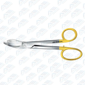 Tijeras para Yeso TC con Borde de Corte Serrado, Tijeras Manuales de Emergencia para Plástico, Ortopedia, Medicina, Reutilizables, de Acero Inoxidable - Product Image 5