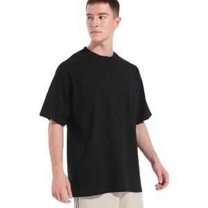 เสื้อยืดผ้าฝ้ายขนาดใหญ่300G เสื้อยืดสตรีทสีทึบแขนสั้นเสื้อยืดผ้าฝ้าย100% จำเป็นสำหรับฤดูร้อน - Product Image 1