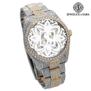 Montre Hip Hop de Luxe pour Homme, Sertie de Diamants, Qualité Supérieure, Fournisseur OEM ODM de Bijoux et Montres, Disponible à Prix d'Usine - Product Image 3