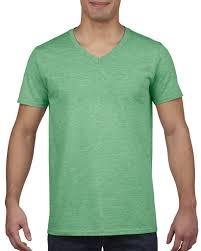 Bulk Plain Blank t <b>Shirt</b> Wholesaler Distributor V neck 160g 180g 100% Cotton Bio Washed Reseller Retailer Screen <b>Printer</b> - Product Image 2