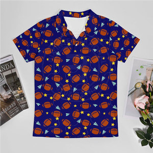 เสื้อโปโลกอล์ฟเด็กพิมพ์โลโก้ตามสั่ง เสื้อกอล์ฟเด็กผู้ชายสำหรับเล่นกีฬา เสื้อทีมเยาวชน ระบายเหงื่อได้ดี - Product Image 3