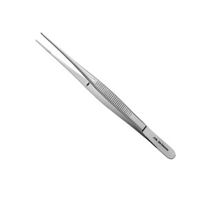 Instrumento Quirúrgico de Precisión para Manipulación de Tejidos Finos y Agarre Seguro, Acero Inoxidable, 12 cm, Delicado, 1X2 Dientes Rectos - Product Image 5