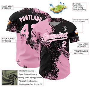 Camiseta de Béisbol Personalizada Roja y Gris, Sublimada, Transpirable, de Manga Corta, Unisex, para Adultos, con Nombre y Número del Equipo, Diseño Frontal y Trasero - Product Image 3