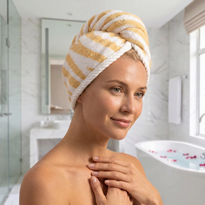 Premium Stripe Towels Wholesale Bulk Supplier | Soft Absorbent Cotton Stripe Towels Manufacturer Pakistan - Product Image 6
