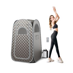 Coperta Sauna per Relax Domestico con Generatore di Vapore (Grigia) - Product Image 2