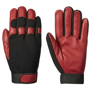 Gants de cyclisme d'hiver personnalisés à écran tactile, gants de course antidérapants en cuir, doublure thermique ignifuge, gants de sport d'extérieur - Product Image 3