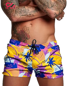 Trajes de Baño de Alta Calidad, Ecológicos, Transpirables, 100% Poliéster, Ligeros, de Secado Rápido, con Cierre de Cordón, Shorts de Playa para Verano - Product Image 2