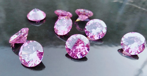 Circonia Cúbica, Piedras Preciosas Sueltas, Corte Brillante Redondo, Multicolor, 12 mm, Tratadas con Calor, Gemas Mughal para Joyería - Product Image 5
