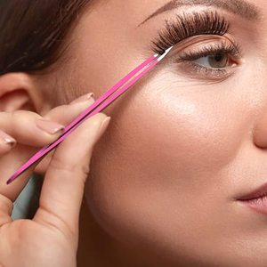 ชุดแหนบสแตนเลสแบบมืออาชีพสำหรับตกแต่งคิ้ว ตรง แม่นยำ ใช้ถอนขนคิ้ว ขนตา ต่อขนตา รุ่น 2026 - Product Image 2