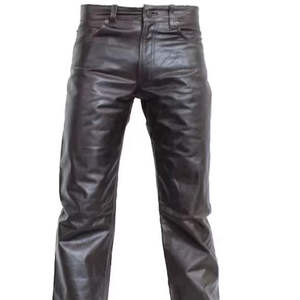 Pantalones de Cuero Vacuno de Primera Calidad para Mujer, OEM, Pantalón de Cuero Genuino, Ropa de Calle, Casual, Oficina - Product Image 6