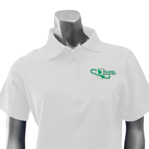 Polo The Links con Escudo Blanco, Polo Clásico de Algodón para Hombre, Logotipo Bordado, Uniforme Informal, Suministro al por Mayor - Product Image 4
