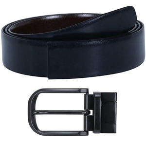 Ceinture en cuir véritable pour homme, boucle en alliage, usage professionnel et décontracté, élégante, confortable, durable, accessoire quotidien - Product Image 5