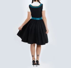 Robe traditionnelle bavaroise Dirndl, tenue allemande Trachten pour l'Oktoberfest, costume folklorique alpin pour femmes - Product Image 6