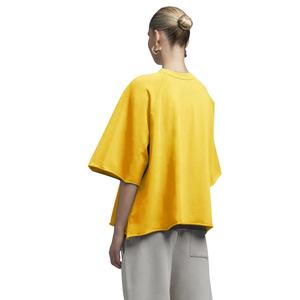 Women's Short Sleeve Cotton Jersey T-Shirt Casual Solid Color Regular Fit Knitted Plain Dyed <b>Top</b> - Product Image 2