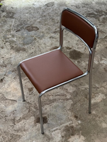Ensemble de chaises de salle à manger modernes pour restaurant, mobilier de luxe d'intérieur, chaises de salle à manger Silla, style nordique, chaise en bois et rotin à corde française