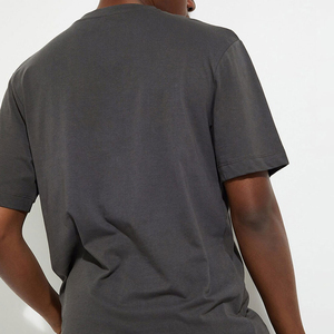 Camiseta de Algodón de Manga Corta para Hombre, con Logotipo Personalizado, Impresión Gráfica, Bolsillo, Estilo Vintage, Desgastada - Product Image 3