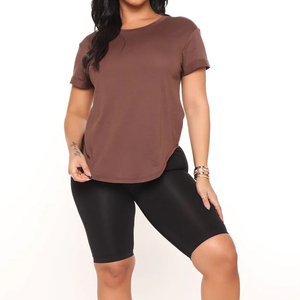 Productos Más Vendidos, Camisetas para Mujer con MOQ Bajo, Tela Suave, para Uso en Verano y al Aire Libre, Camisetas para Mujer con Talla Personalizada - Product Image 3