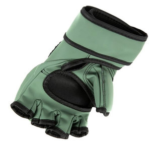 ถุงมือ MMA หนังครึ่งนิ้วคุณภาพสูงระดับมืออาชีพ ระบายอากาศได้ดี สวมใส่สบาย ซับเหงื่อได้ดี รับผลิตตามสั่ง MOQ ต่ำ - Product Image 6