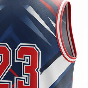 Ensemble d'uniformes de basketball personnalisés, coupe ample, vierges, flexibles, pour matchs de basketball - Product Image 4