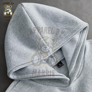 Sudadera con Capucha de Algodón Grueso de Alta Calidad para Hombre y Mujer, Marca Privada OEM, Sudadera con Capucha al por Mayor, Ropa Urbana - Product Image 4