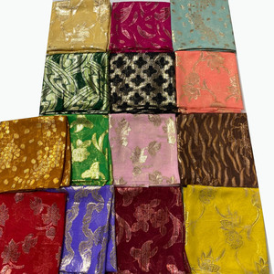 Fanshawe GarbaSar Schal Dupatta Digital Bedruckt Blumenstickerei Winterkleidung Damen Hautfreundlicher Stoff - Product Image 1