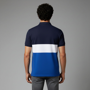 Camiseta Polo para Hombre OEM/ODM, 100% Algodón Tejido, Camisas Personalizadas con Logotipo Bordado, Transpirables, de Alta Calidad, Color Sólido, Manga Corta - Product Image 5