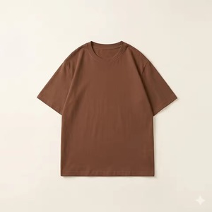 Camiseta Oversize Unisex de Algodón 100% de 420 g/m², Súper Pesada, Ecológica, Antiencogimiento, Transpirable, con Hombros Caídos, Lisa - Product Image 4