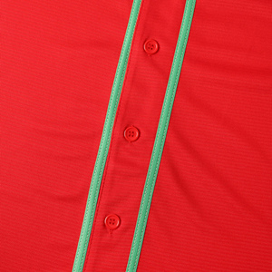 เสื้อเบสบอลโพลีเอสเตอร์น้ำหนักเบา ระบายอากาศได้ดี สีขาว สำหรับทีมทุกทีม แบบใหม่ เย็บสไตล์อเมริกัน ลดราคาพิเศษ - Product Image 6