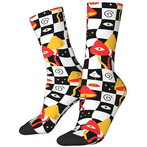 Custom Logo Sublimation <b>Socks</b> Wholesale <b>Polyester</b> Crew <b>Socks</b> Athletic Sports Breathable Printed <b>Socks</b> OEM for Men Women - Product Image 3