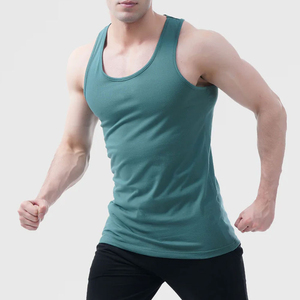 Débardeur Homme 100% Coton Col Rond pour Gym et Fitness, Respirant, Séchage Rapide, Vêtement de Sport Décontracté, Options Personnalisables - Product Image 4